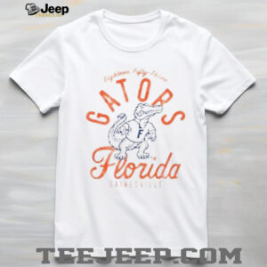Florida Gators Womens White Micro Shirt