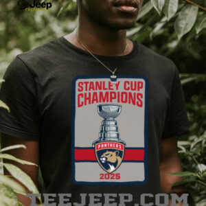 Florida Panthers 2025 Stanley Cup Champions Banner Raising T Shirt
