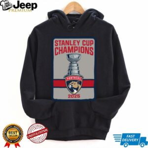 Florida Panthers 2025 Stanley Cup Champions Banner Raising T Shirt