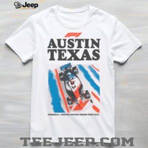 Formula 1 Austin Texas 2025 United States Grand Prix T Shirt