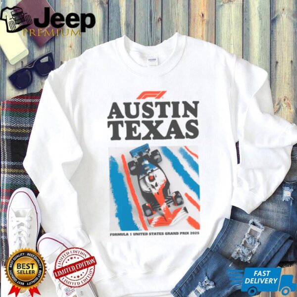 Formula 1 Austin Texas 2025 United States Grand Prix T Shirt