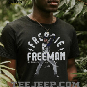 Freddie Freeman 5 cartoon Los Angeles Dodgers MLB Baseball World Series 2025 shirt