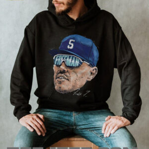 Freddie Freeman big face Los Angeles Dodgers MLB Baseball World Series 2025 signature shirt