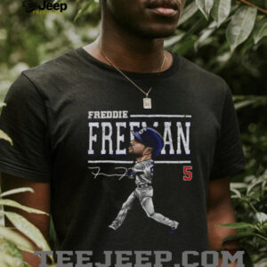 Freddie Freeman cartoon Los Angeles Dodgers MLB Baseball vintage shirt
