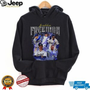Freddie Freeman diamond Los Angeles Dodgers MLB storm graphic 2025 shirt