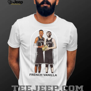 French Vanilla Victor Wembanyama Luke Kornet Spurs Duo TShirt