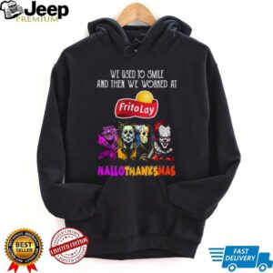 Frito Lay Christmas The Grinch And Jack Skellington Unwilling Friends Logo T Shirt