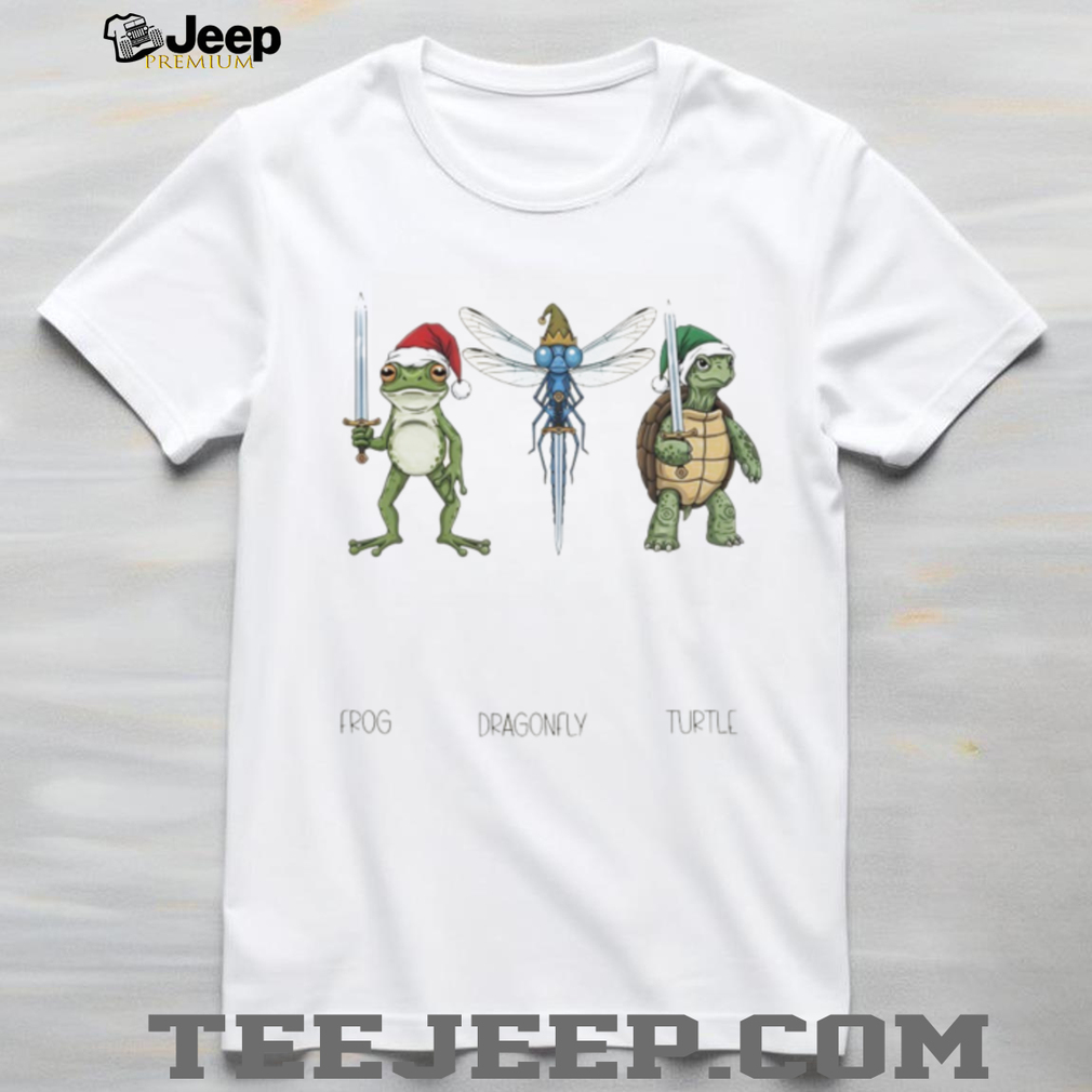 Frog Dragonfly Turtle Knights FDT Anti Trump Christmas shirt Frog Dragonfly Turtle Knights FDT Anti Trump Christmas shirt