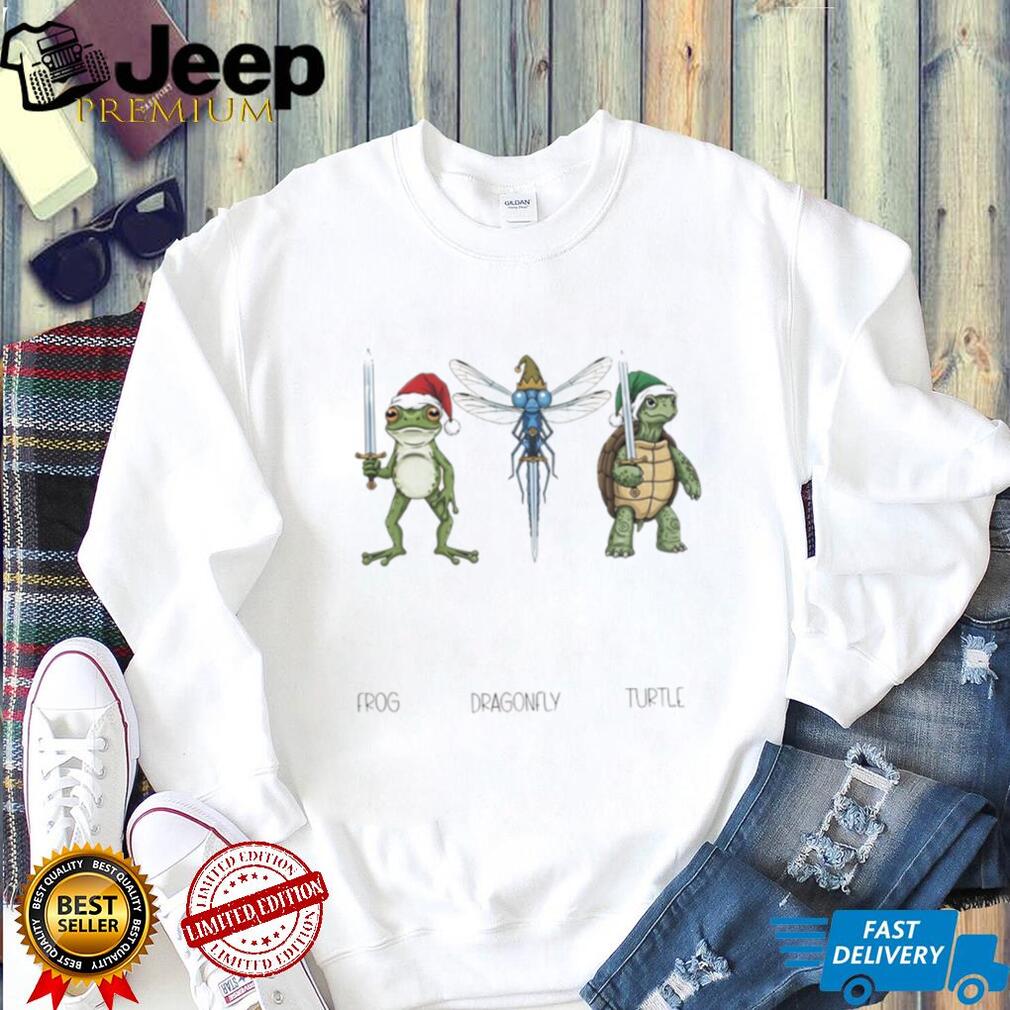 Frog Dragonfly Turtle Knights FDT Anti Trump Christmas shirt Frog Dragonfly Turtle Knights FDT Anti Trump Christmas shirt