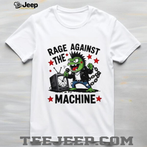 Frog rock Rage Against The Machine shirt