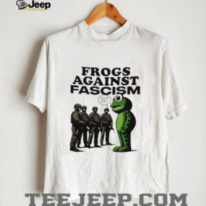 Frogs Against Fascism fuck ice shirt