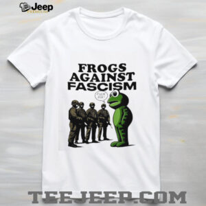Frogs Against Fascism fuck ice shirt
