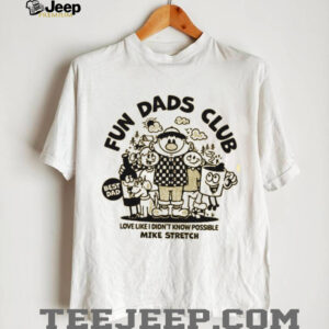 Fun Dads Club  Retro Fatherhood Graphic T Shirt