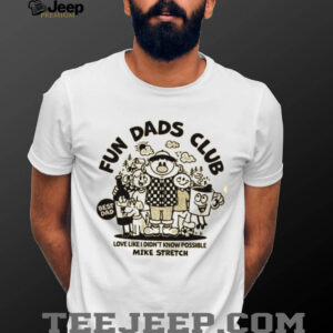 Fun Dads Club Retro Fatherhood Graphic T Shirt