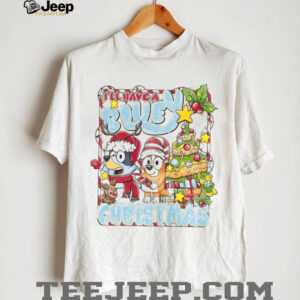 Funny I’ll Have a Blue Christmas with Bluey and Bingo T Shirt