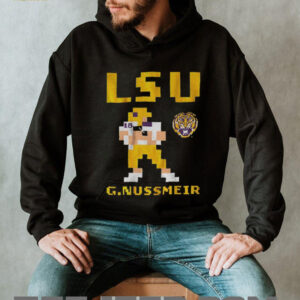 Garrett Nussmeier Retro Baller LSU Tigers football 2025 shirt