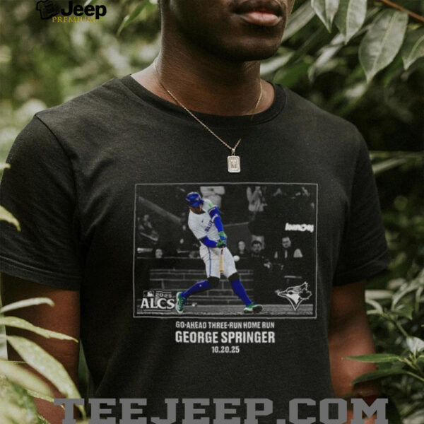 George Springer Blue Jays go ahead three run home run American League Champions Moments shirt