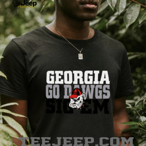 Georgia Bulldogs UGA Sic ‘Em T Shirt