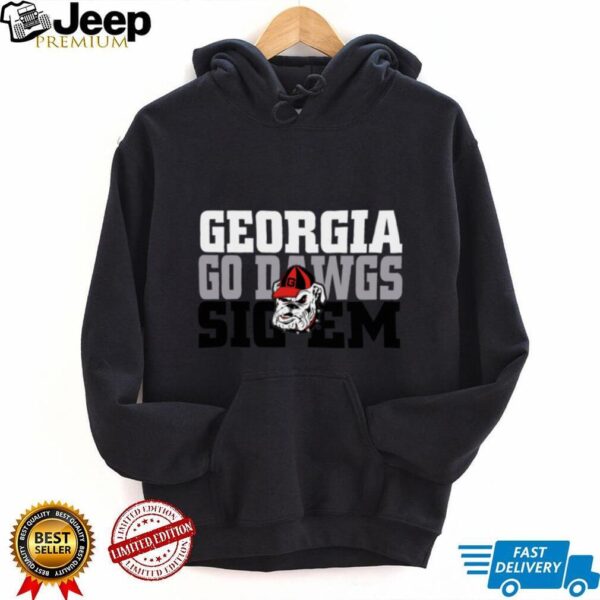 Georgia Bulldogs UGA Sic ‘Em T Shirt