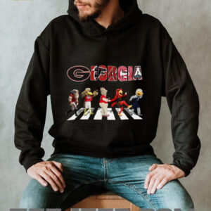Georgia Sports Team Logo Mascot Abbey Road Shirt