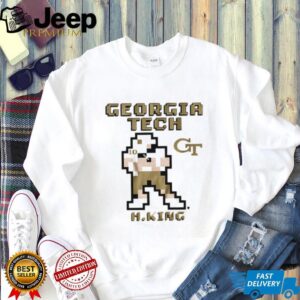 Georgia Tech Football Haynes King retro baller shirt