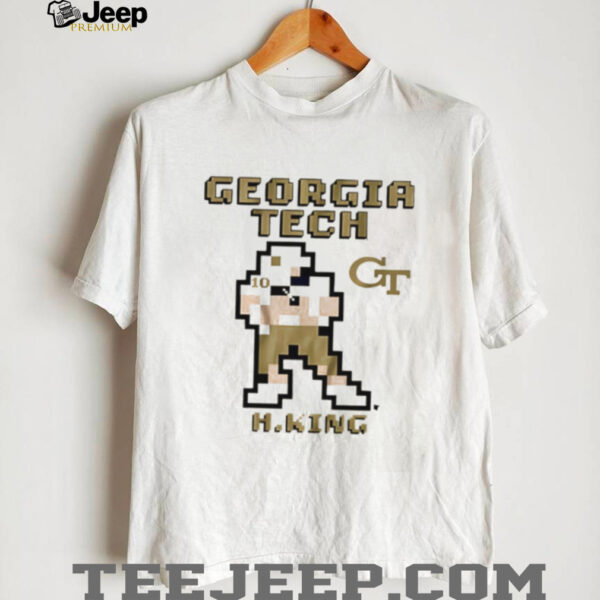 Georgia Tech Football Haynes King retro baller shirt