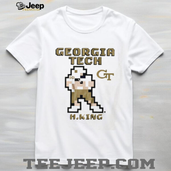 Georgia Tech Football Haynes King retro baller shirt