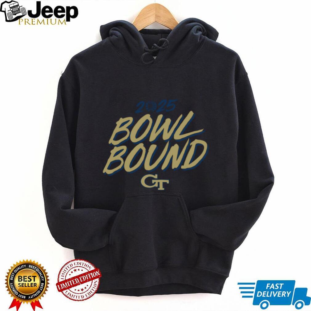 Georgia Tech Yellow Jackets 2025 Bowl Bound TShirt Georgia Tech Yellow Jackets 2025 Bowl Bound TShirt