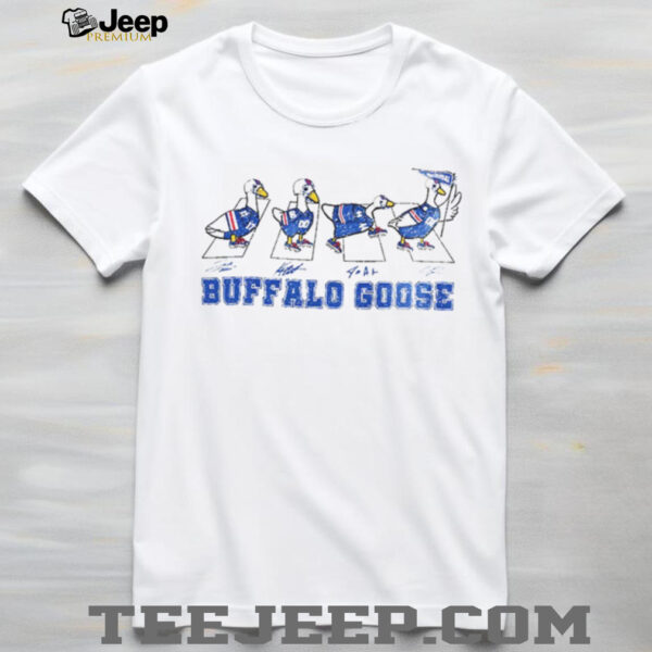 Goose Buffalo Bills Abbey Road Game Day NFL Football signature shirt