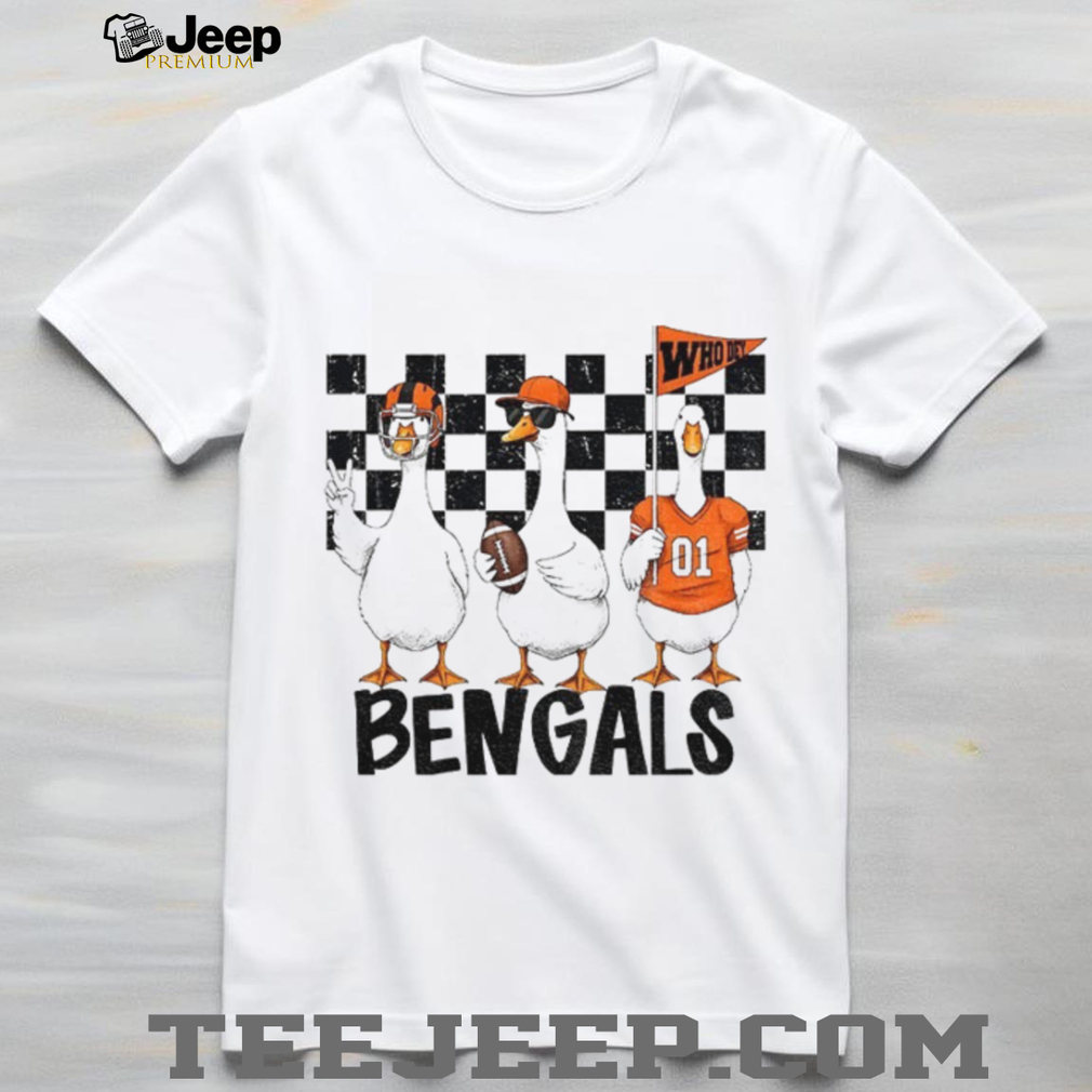 Goose Who Dey Cincinnati Bengals Game Day Football NFL shirt Goose Who Dey Cincinnati Bengals Game Day Football NFL shirt