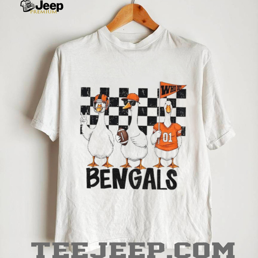 Goose Who Dey Cincinnati Bengals Game Day Football NFL shirt Goose Who Dey Cincinnati Bengals Game Day Football NFL shirt