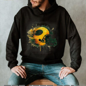 Green Bay Packers Watercolor Helmet Tee