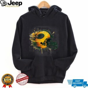 Green Bay Packers Watercolor Helmet Tee