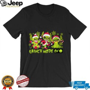 Grinch Christmas Merch Grinch Mode On Unisex T Shirt