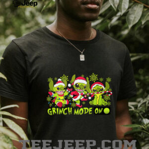 Grinch Christmas Merch Grinch Mode On Unisex T Shirt