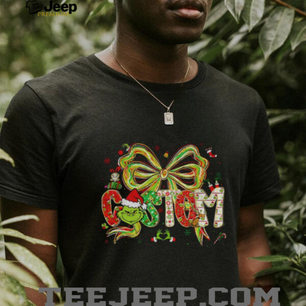 Grinch Custom Name Merry Greenmas Christmas shirt