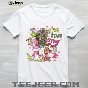 Grinch Green Monster Christmas Stink Stank Stunk shirt