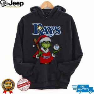 Grinch Hat X Mlb 2024 Merry Christmas Logo Hoodie Sweatshirt