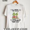 Stitch x Grinch a very merry Christmas delivery overnight service special for Merry Christmas shirt
