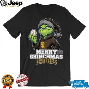 Grinch Merry Christmas San Diego Padres Baseball T Shirt