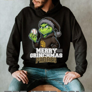Grinch Merry Christmas San Diego Padres Baseball T Shirt