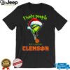 Broncos Christmas Christmas Merch Santa Grinch Chibi I Hate People But I Love My Broncos Christmas Christmas Shirt