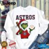 MLB Houston Astros Logo Baseball Grinch Christmas T Shirt