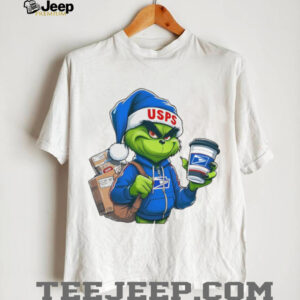 Grinch Shipping USPS Merry Christmas Shirt