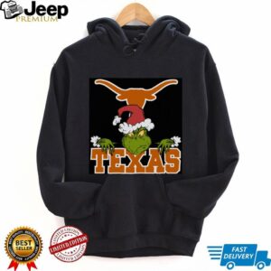 Grinch Texas Longhorns Logo Christmas T Shirt