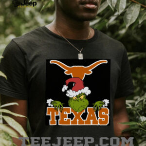 Grinch Texas Longhorns Logo Christmas T Shirt
