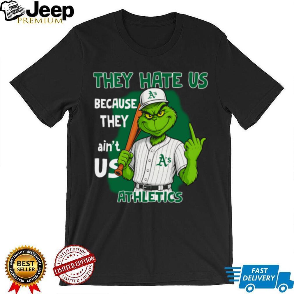 Grinch They Hate Us Athletics T-Shirt