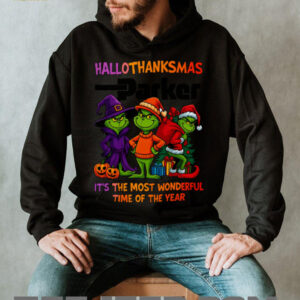 Grinch X Parker Hannifin It’s The Most Wonderful Time Of The Year Happy Hallothanksmas T Shirt