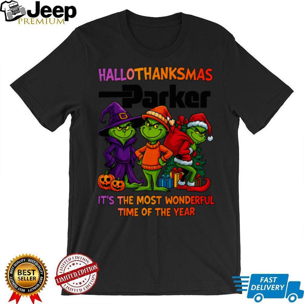 Grinch X Parker Hannifin It’s The Most Wonderful Time Of The Year Happy Hallothanksmas T Shirt Grinch X Parker Hannifin It’s The Most Wonderful Time Of The Year Happy Hallothanksmas T Shirt