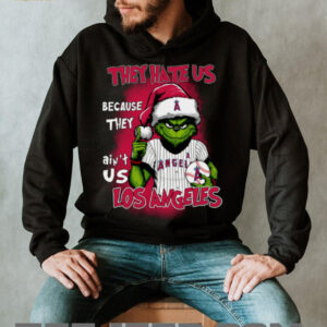 Grinch x They Hate Us Because They Ain't Us Los Angeles Angels Baseball T Shirt